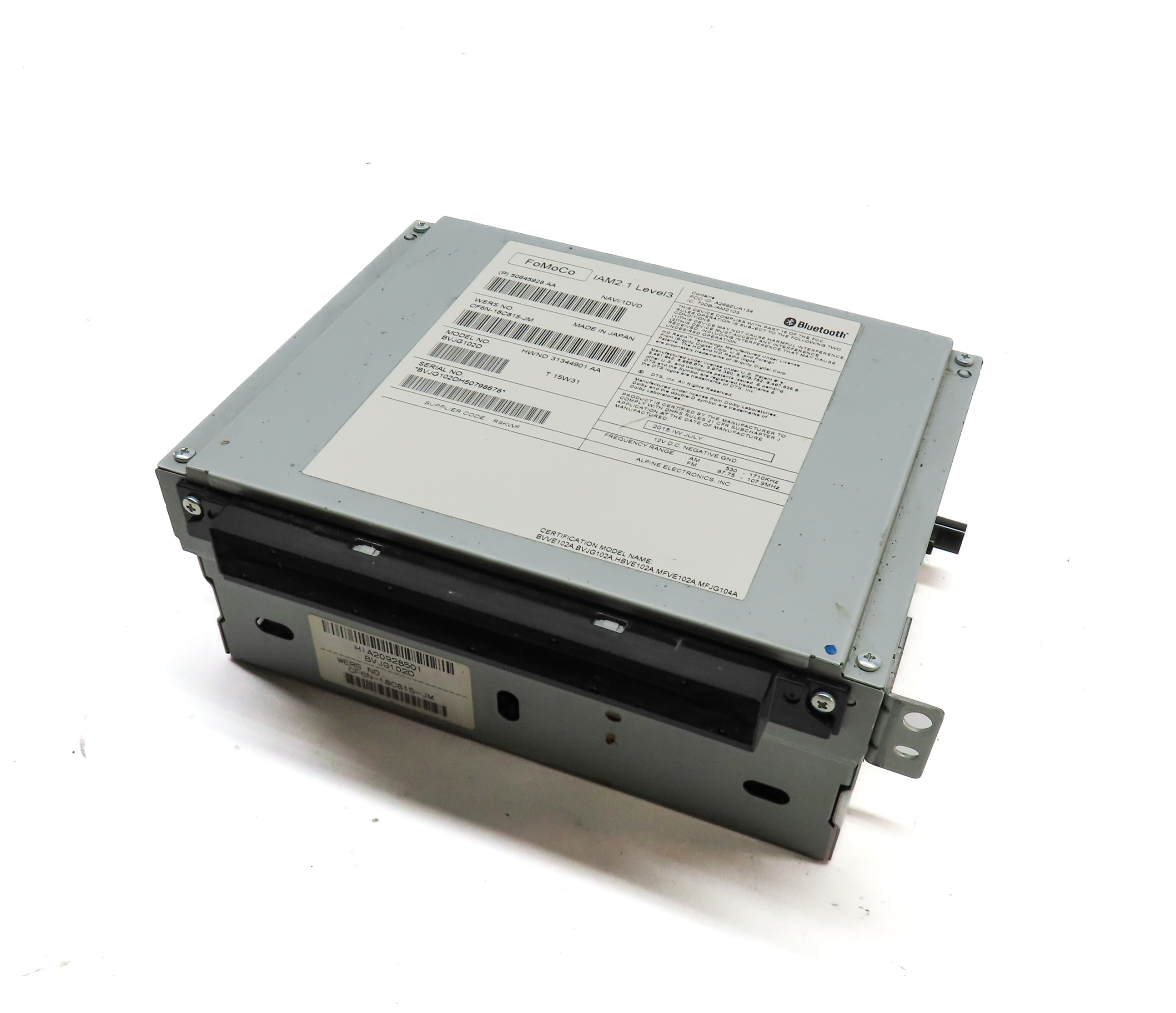 12-16 RANGE ROVER SPORT EVOQUE LR4 (L320 L405 L494 L538) CD NAV STEREO RECEIVER — exact item pictured